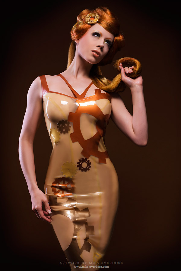 Steampunk Gear Gown