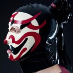 latex kimono, latex samurai, latex fashion
