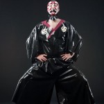 latex kimono, latex samurai, latex fashion