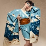 Chrysanthemum River Kimono