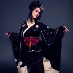 Crane Kimono