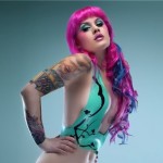 Kelly Eden, Latex Bikini