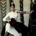 latex wedding dress