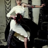 Asymmetrical Gown