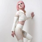 Kelly Eden, Latex catsuit, latex leggings