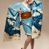 Chrysanthemum River Kimono