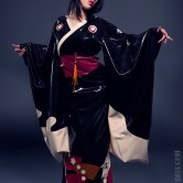 Crane Kimono