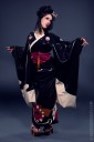 Crane Kimono