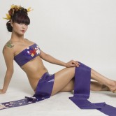 Origami Crane Bandeau Top