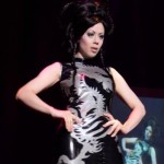Ophelia Overdose, Ophelia latex, latex dragon, latex china dress