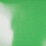 Vibrant green latex
