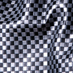 Silver Checkered Latex