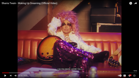 Shania Twain IS Dreaming Of The 80’s