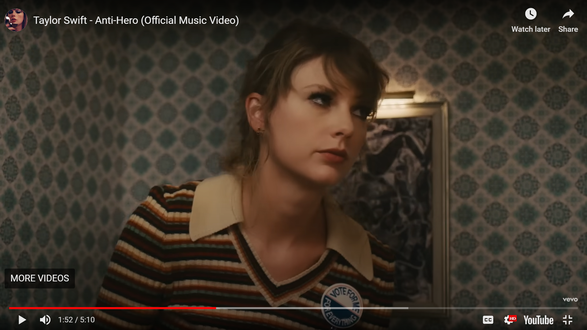 Taylor Swift's “Anti-Hero” video has a shocking revelation: how