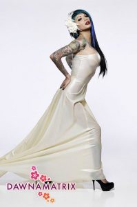 Latex Wedding Dress, Latex Wedding Gown