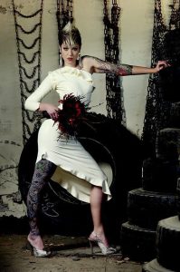 Asymmetrical Gown