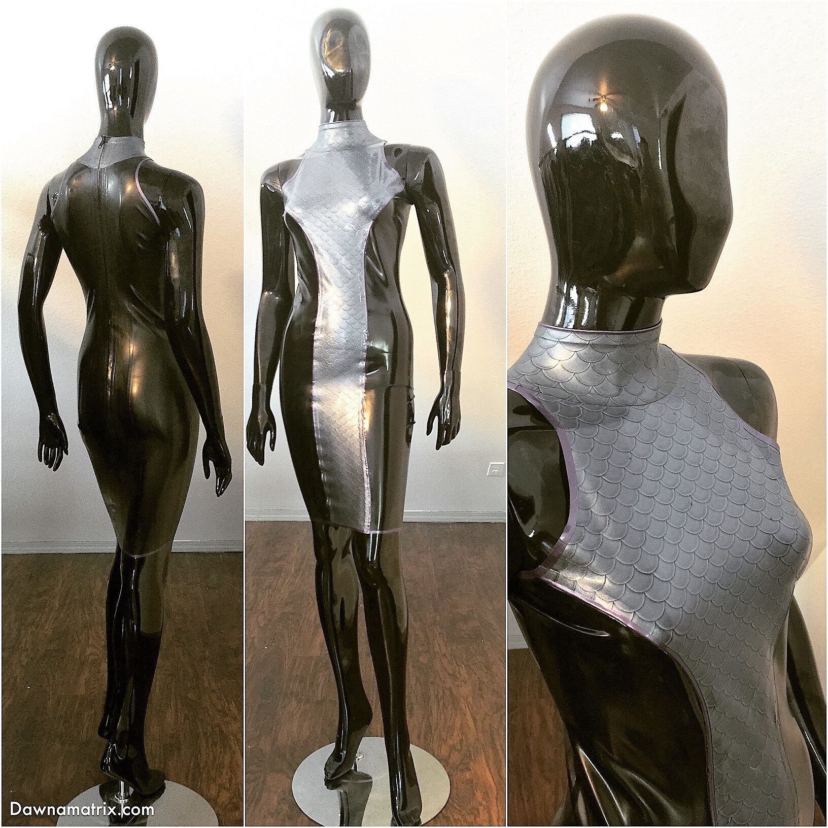 Plunge Bodysuit Dawnamatrix Latex Clothing