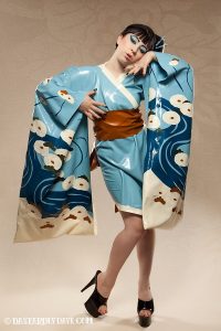 Chrysanthemum River Kimono